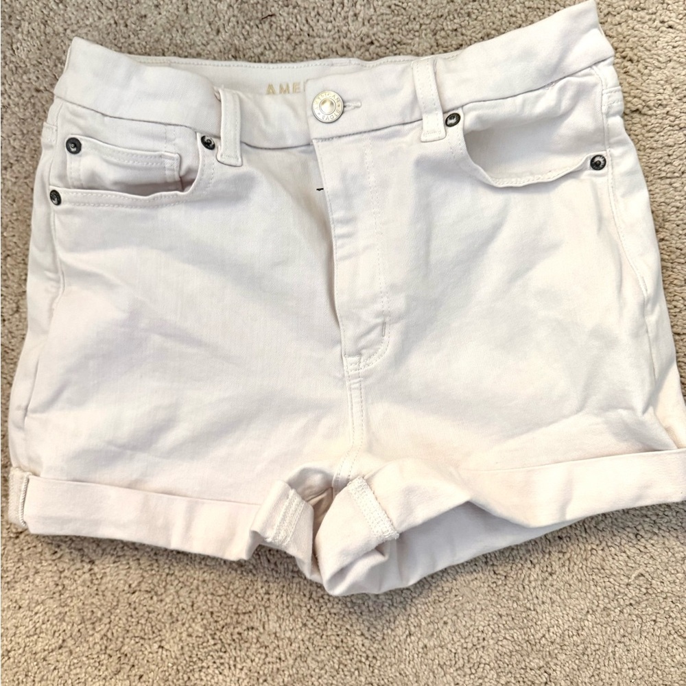 Women's White Shorts